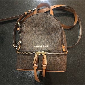 Michael Kors Rhea Zip mini backpack